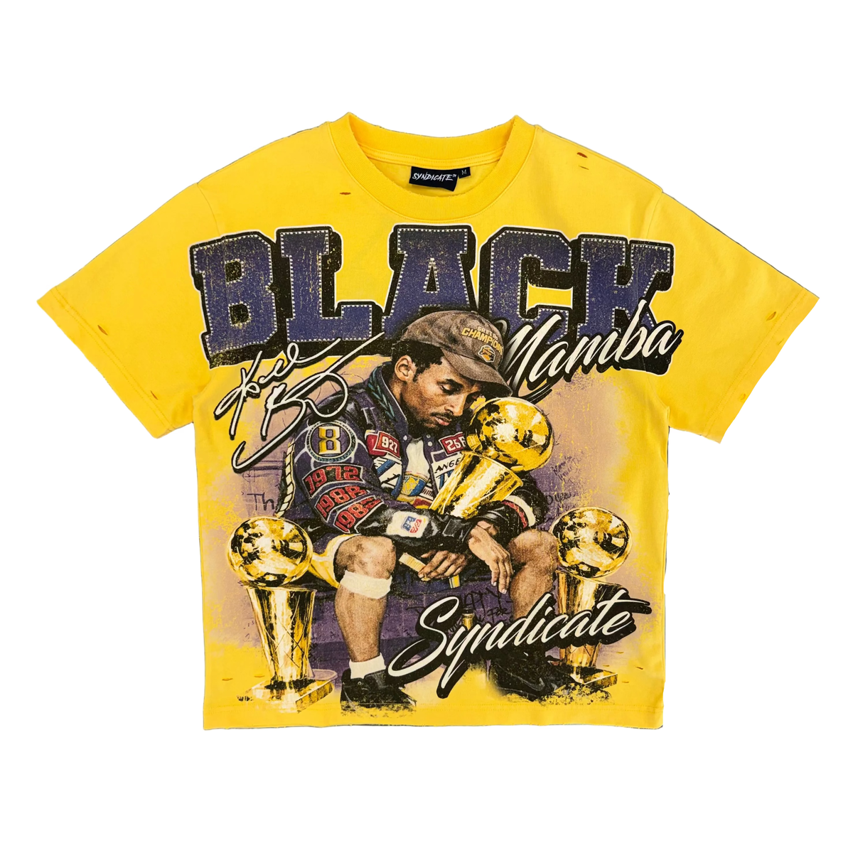 Syndicate KB Tee Yellow Wash