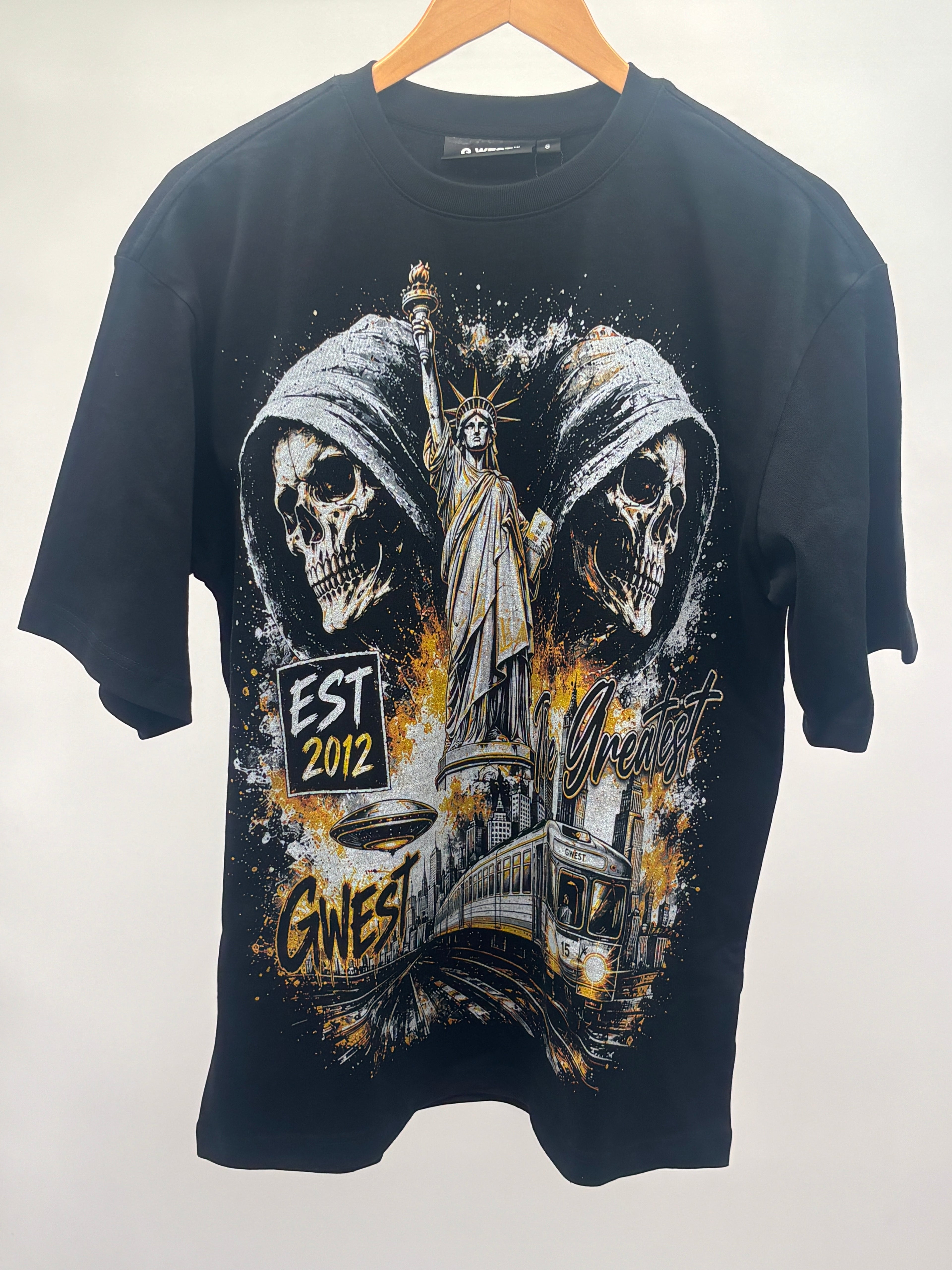GWest The Greatest Tee Blk Yellow