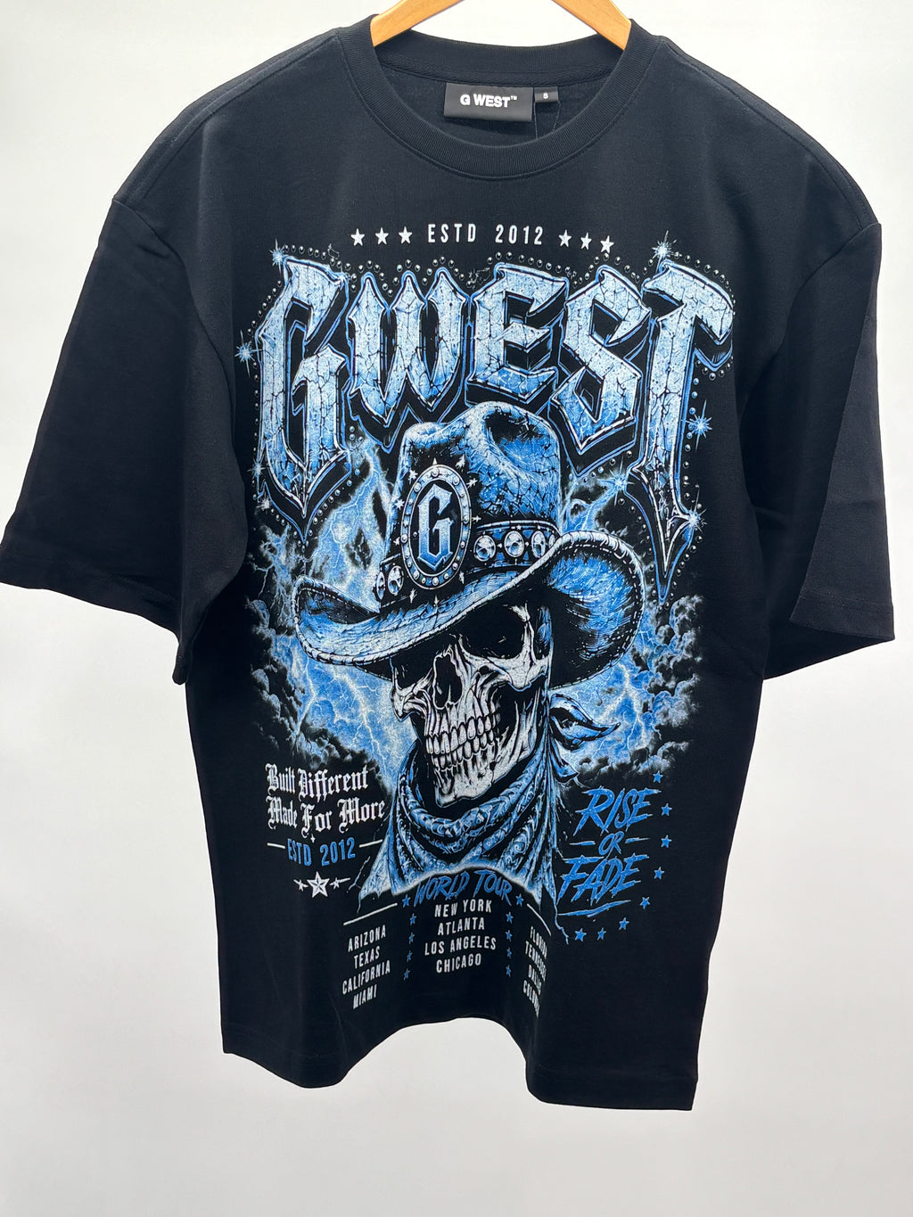 GWest World Tour Tee Blk Blue