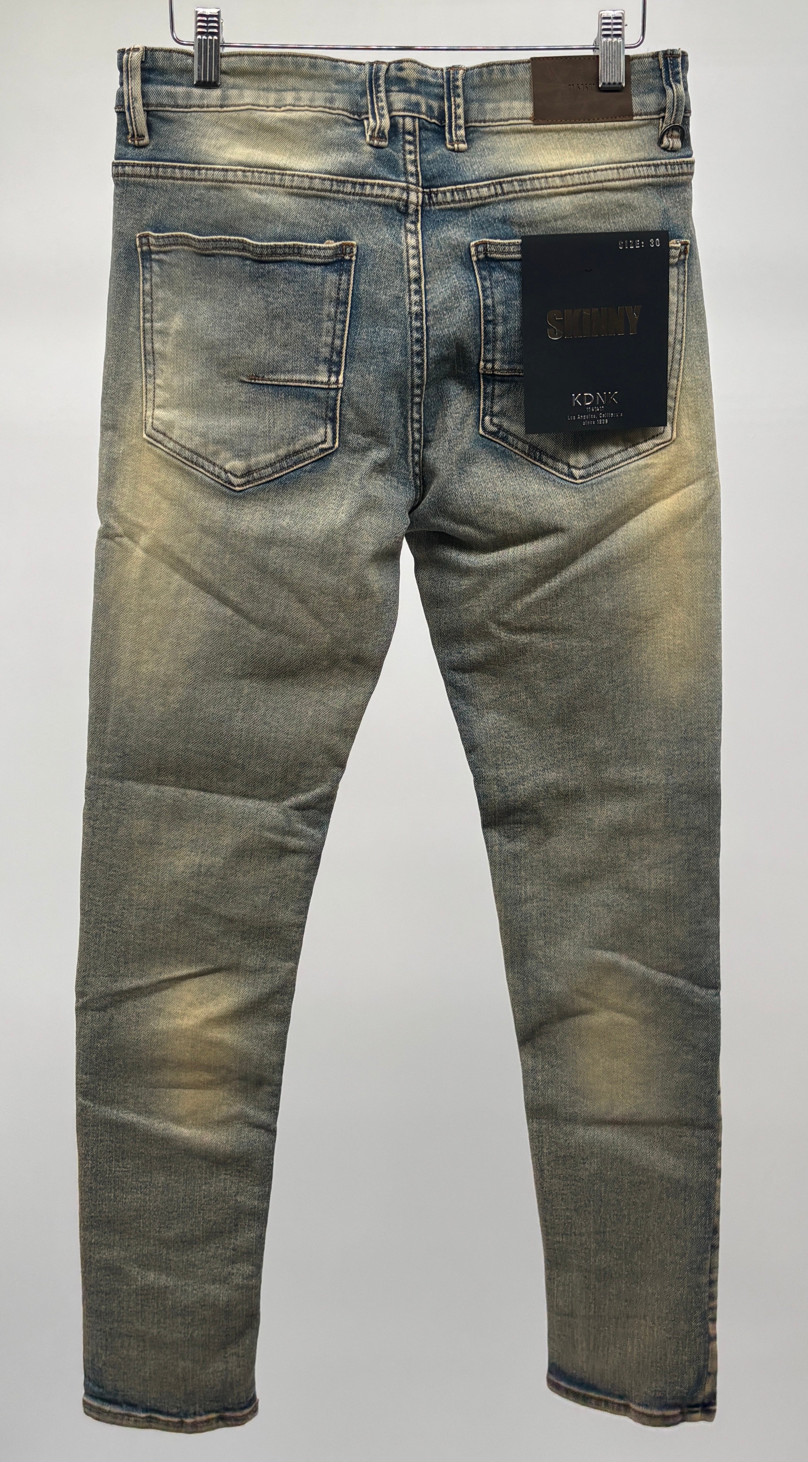 KDNK Rip & Repair Jeans Vntg Blue