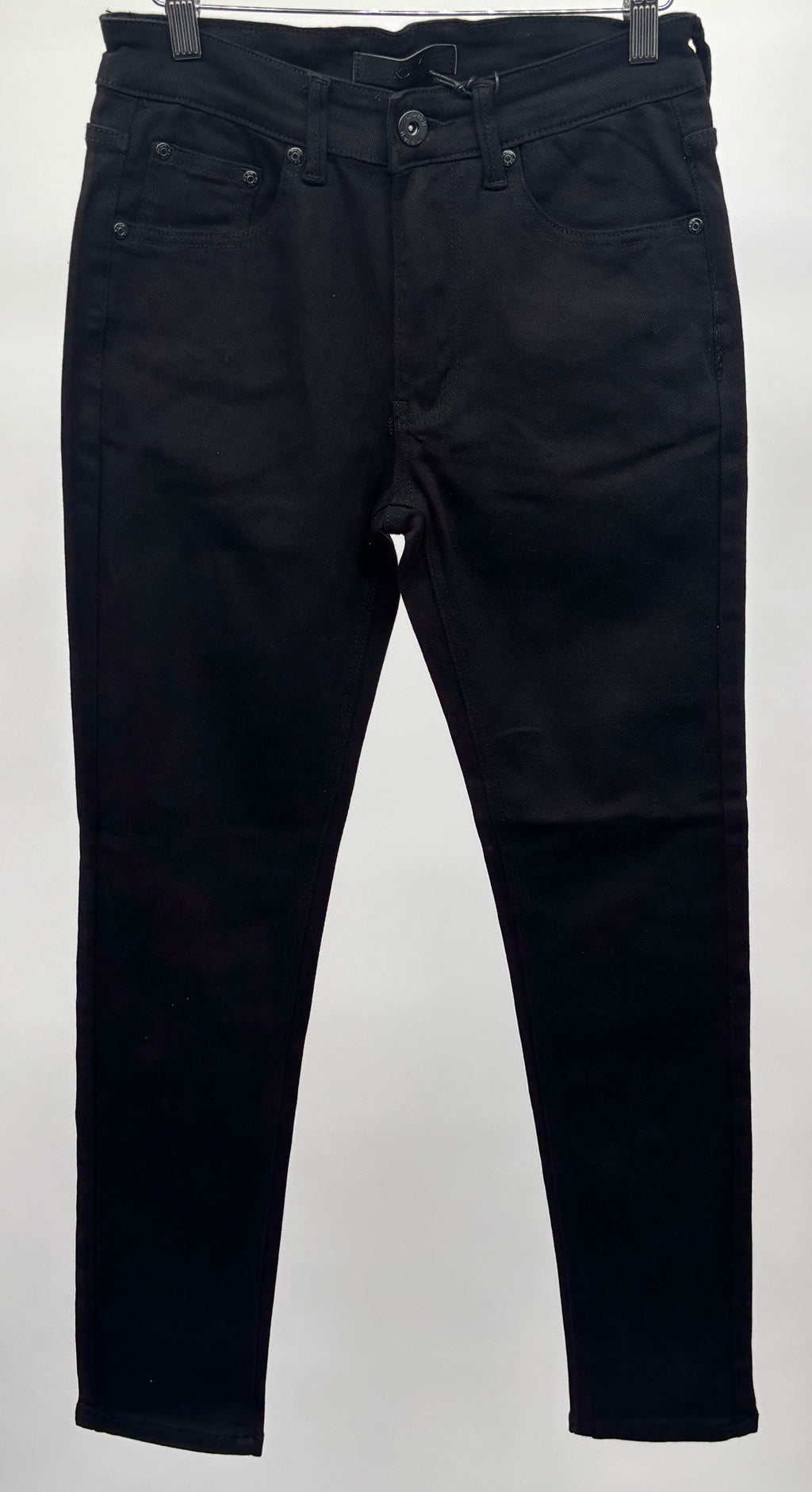 KDNK Rip & Repair Jeans Black