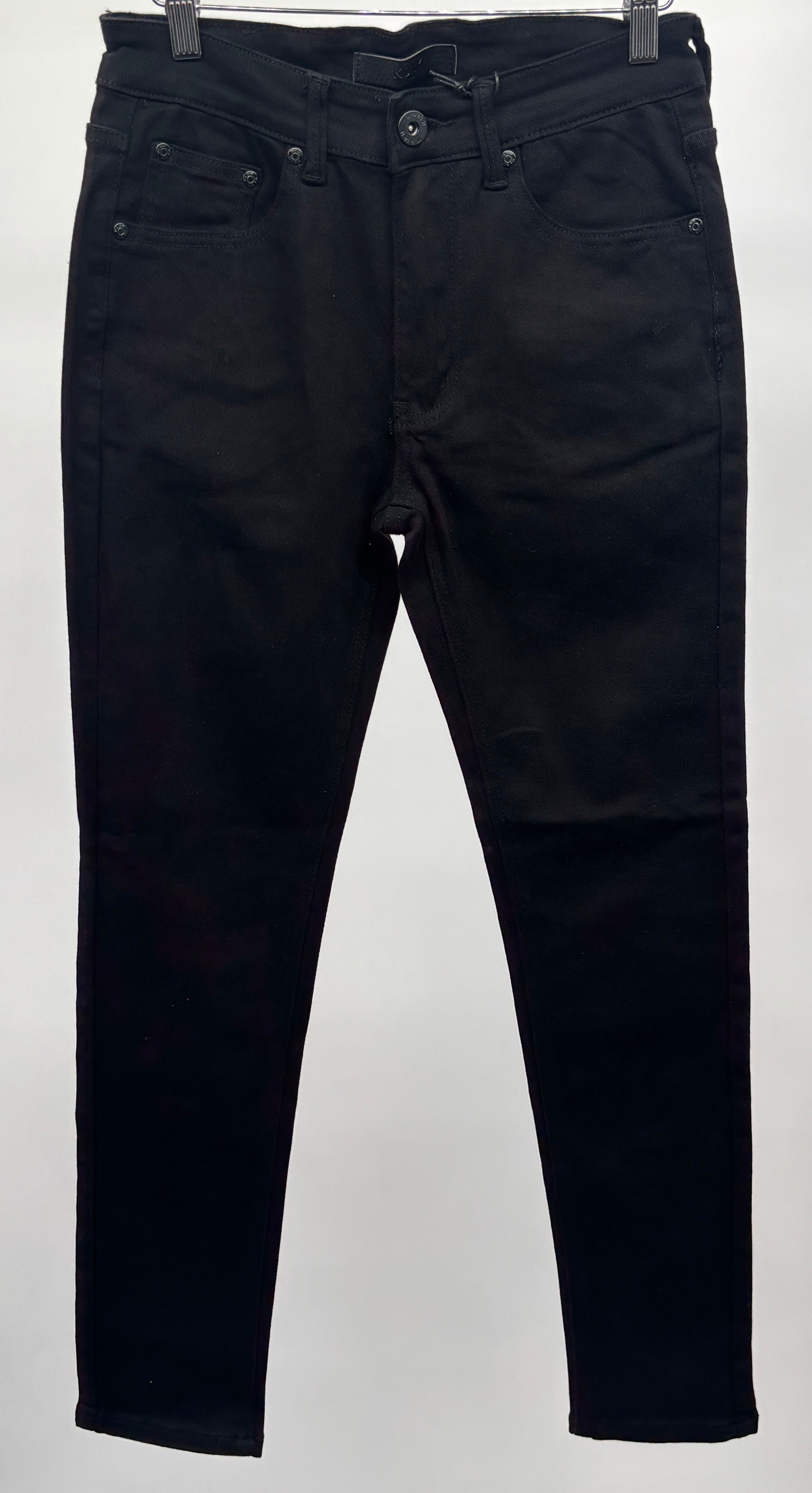 KDNK Rip & Repair Jeans Black