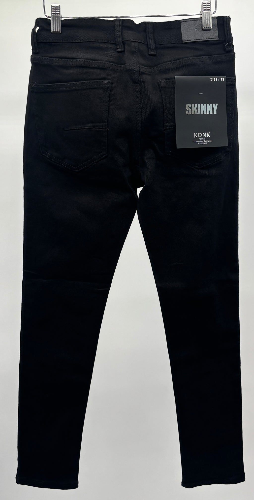 KDNK Rip & Repair Jeans Black