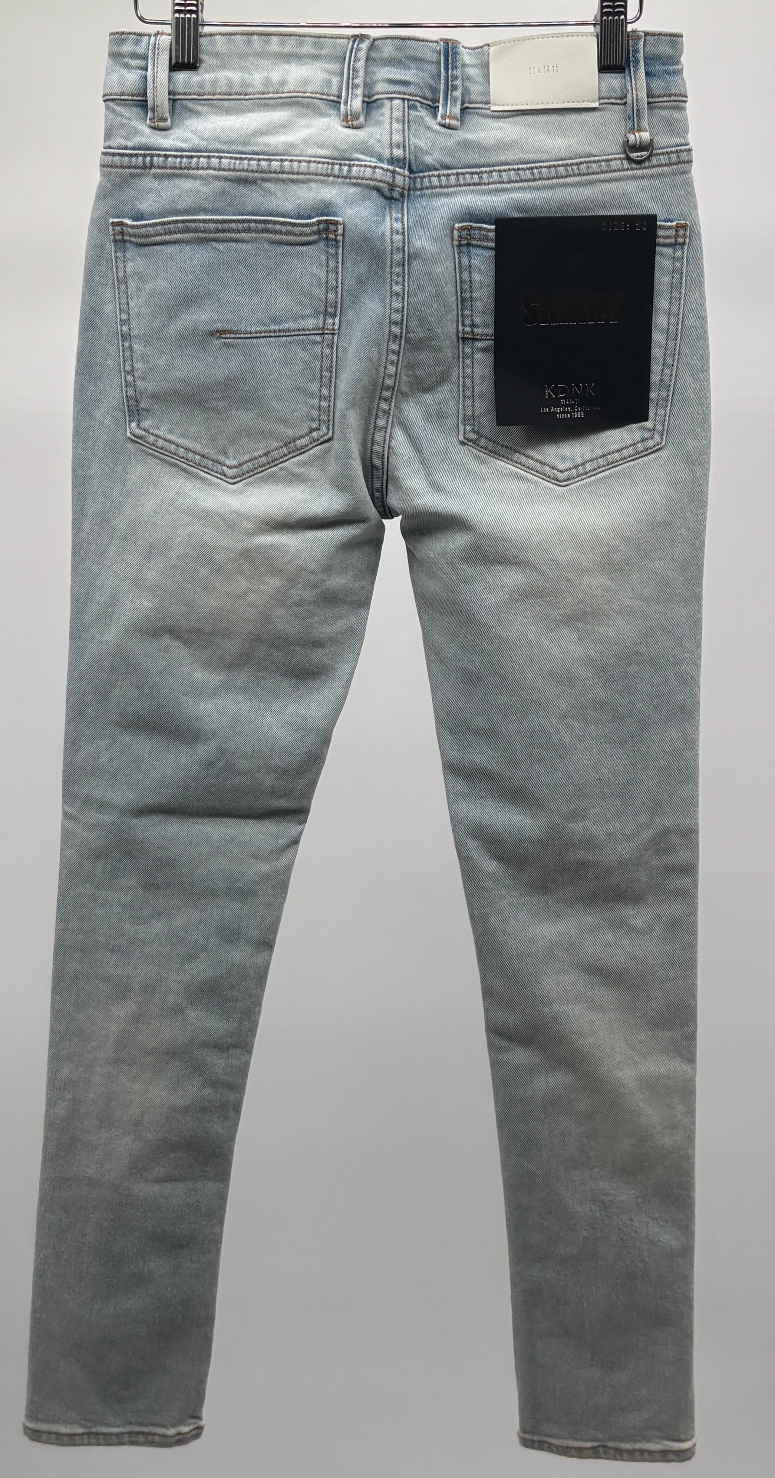 KDNK Distressed Jeans Lt Blue