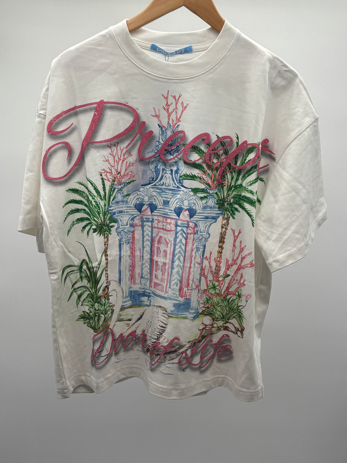 Precept Majad Tee White