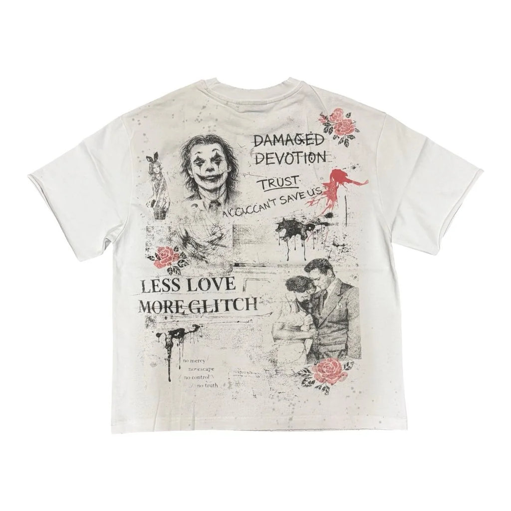 Syndicate Glitch Tee White