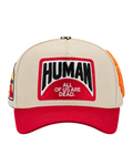 All Human EBT Hat Cream Red