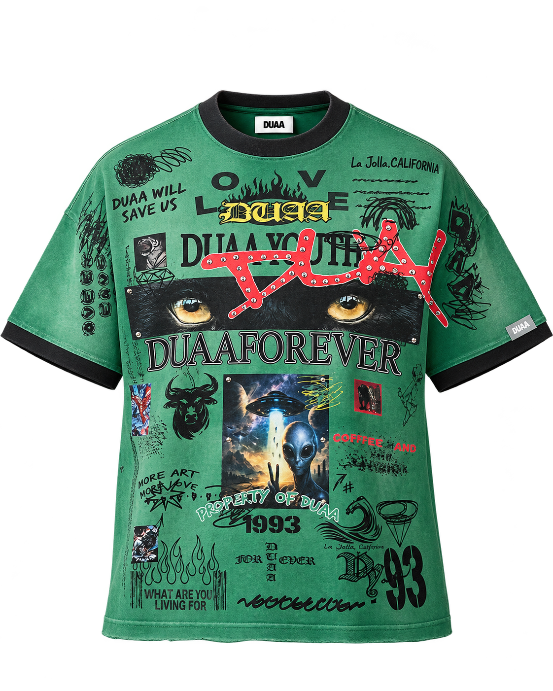 DUAA Amazon Tee Green