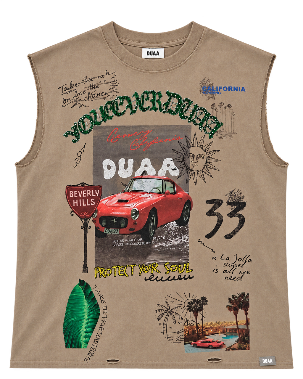 DUAA So Cal Cutoff Grey