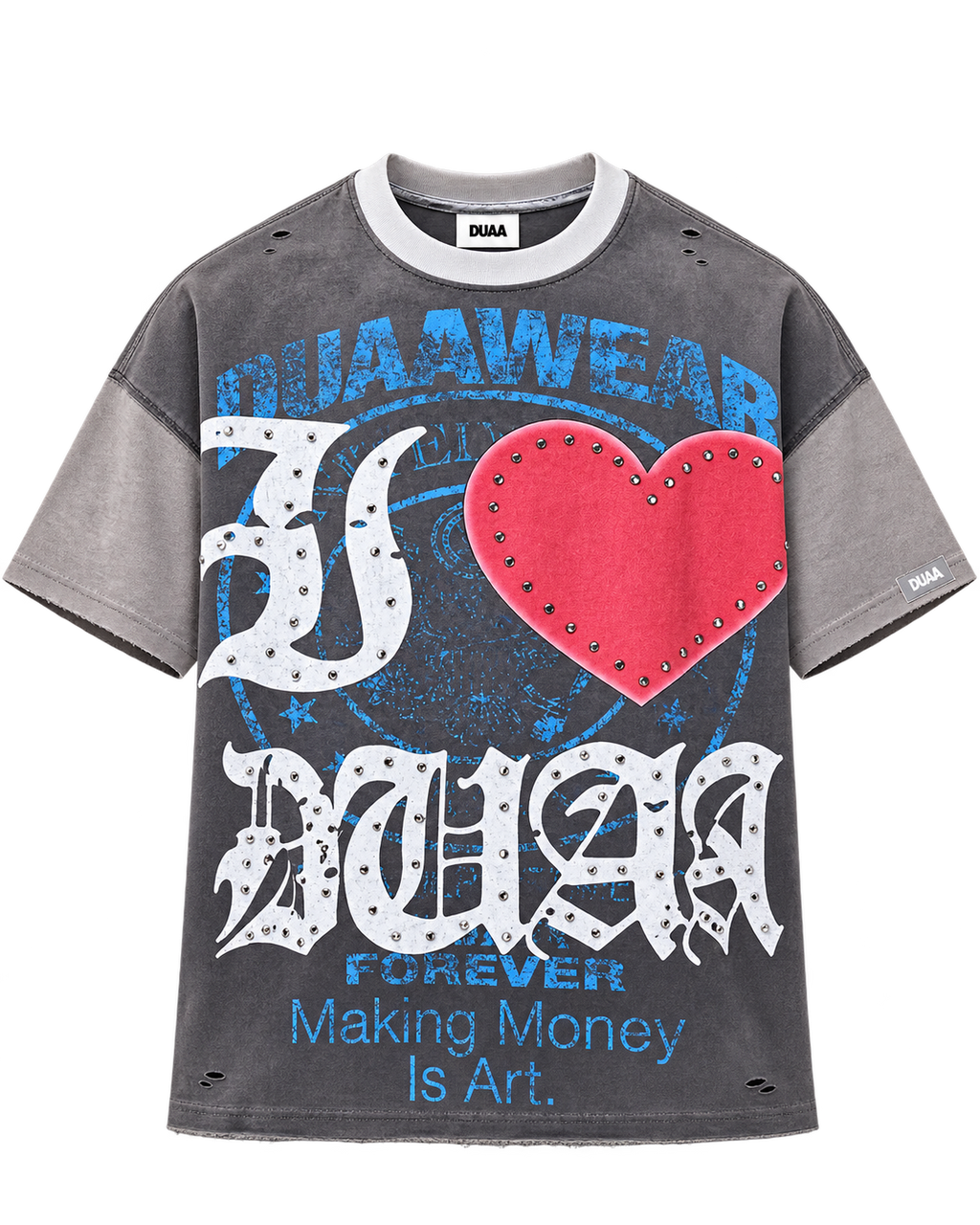 DUAA Edge Tee Grey