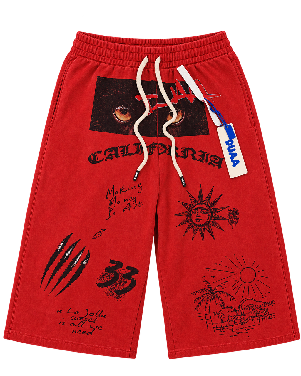 DUAA Ruby Capri Red