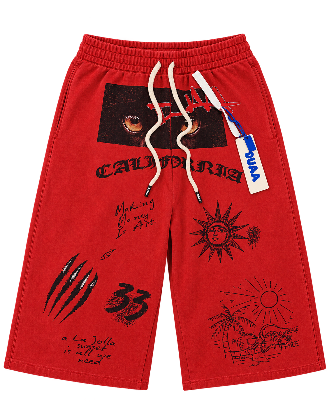DUAA Ruby Capri Red