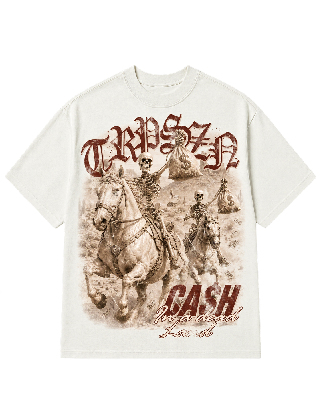 SZN Ride For Riches Tee White