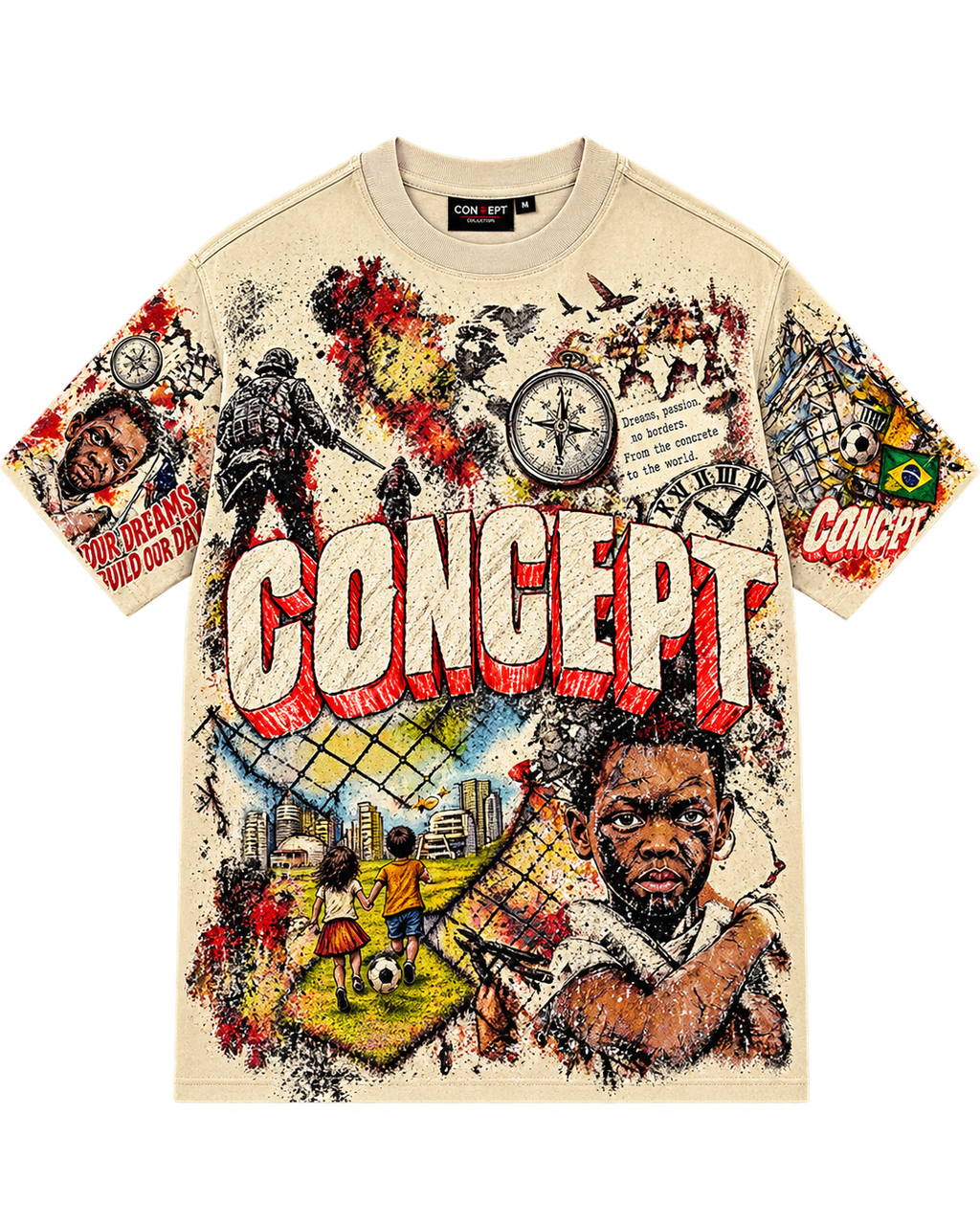 Concept LA Honor Tee Cream