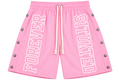 Forever Situated  Nylon Track Shorts Pink