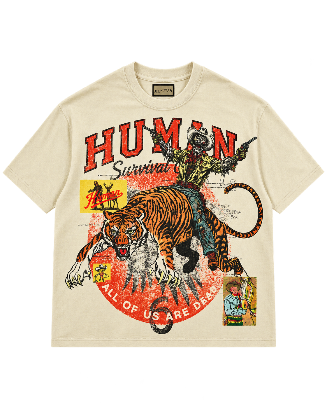 All Human Im Gone Tee Cream