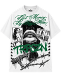 SZN Barbed Wire Cash Tee White