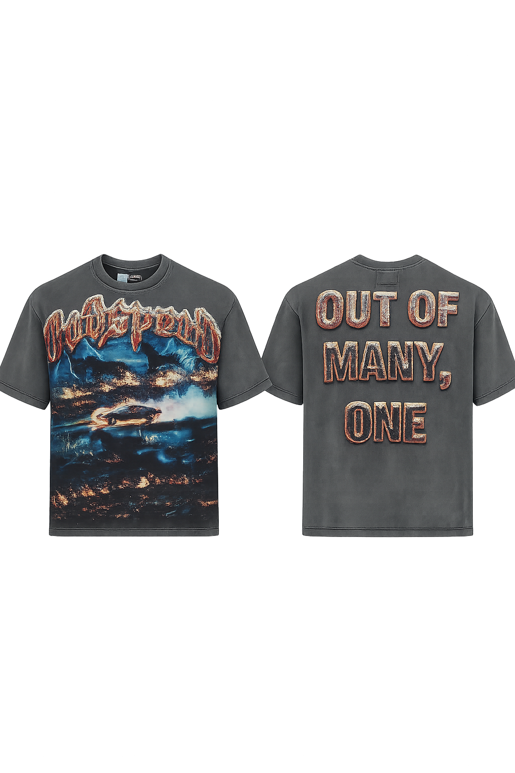 Godspeed Grey Horses Tee