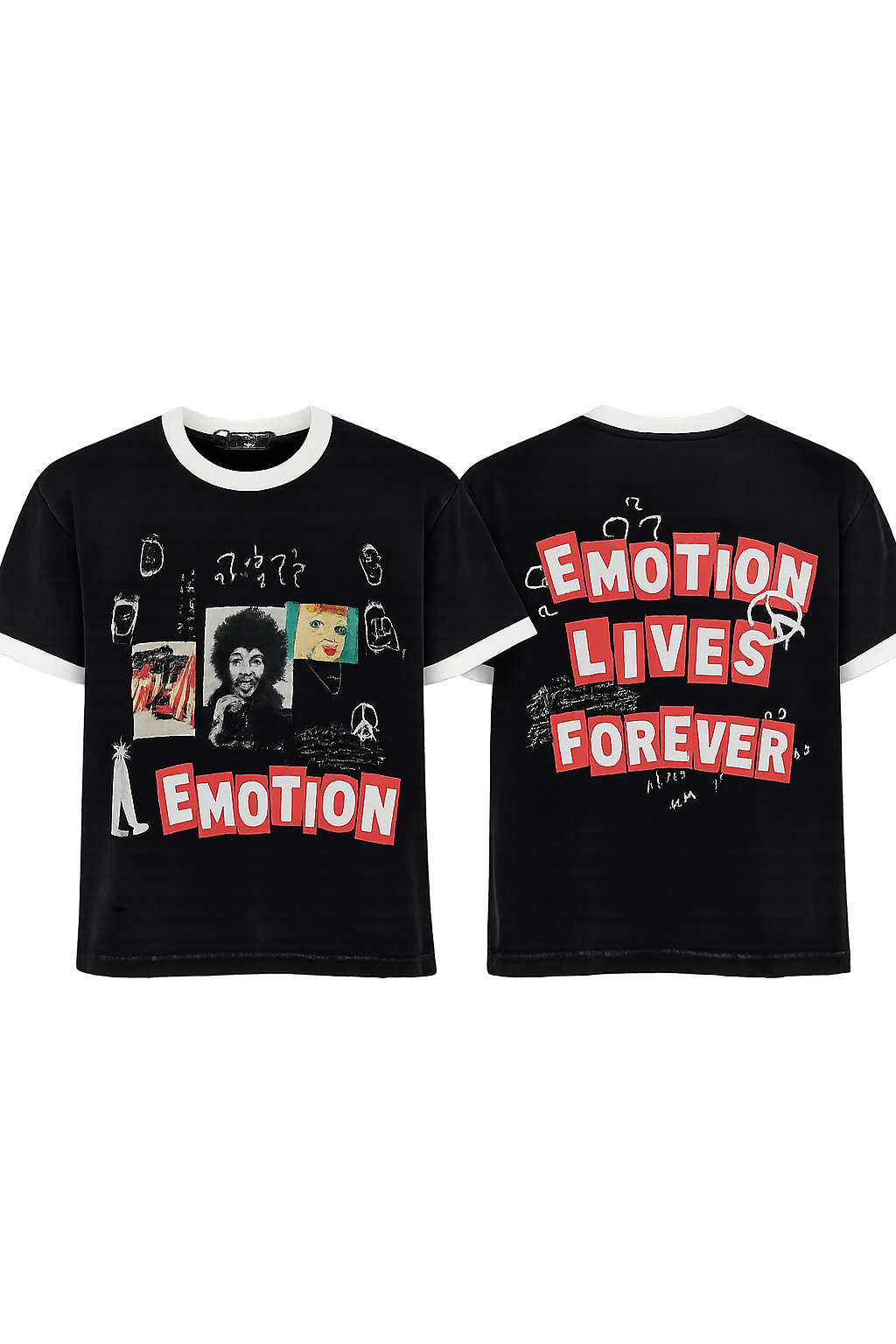 M.E Static Tee Black