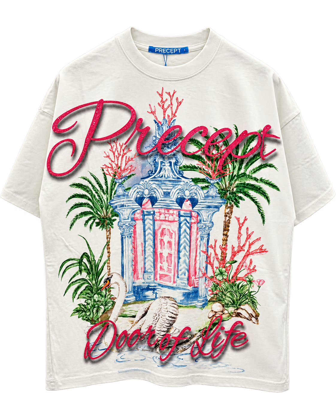 Precept Majad Tee White