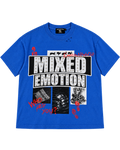 Mixed Emotions Blue Lost Identity Tee