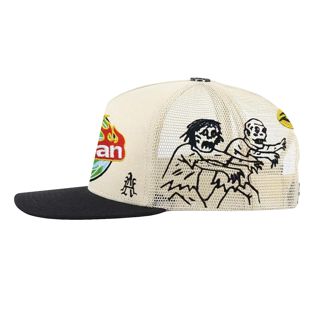 All Human Manson V2 Hat Tan Blk