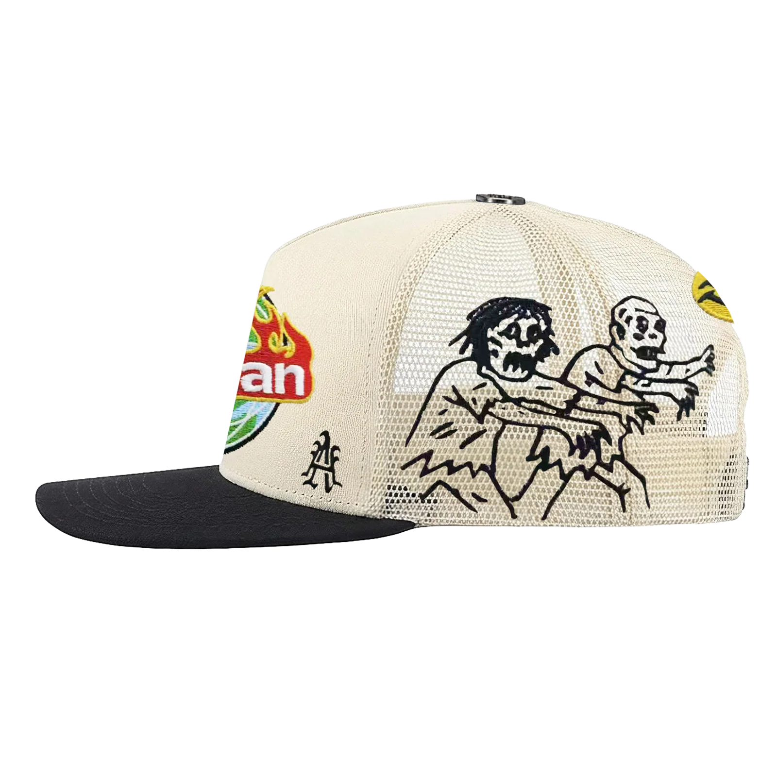 All Human Manson V2 Hat Tan Blk