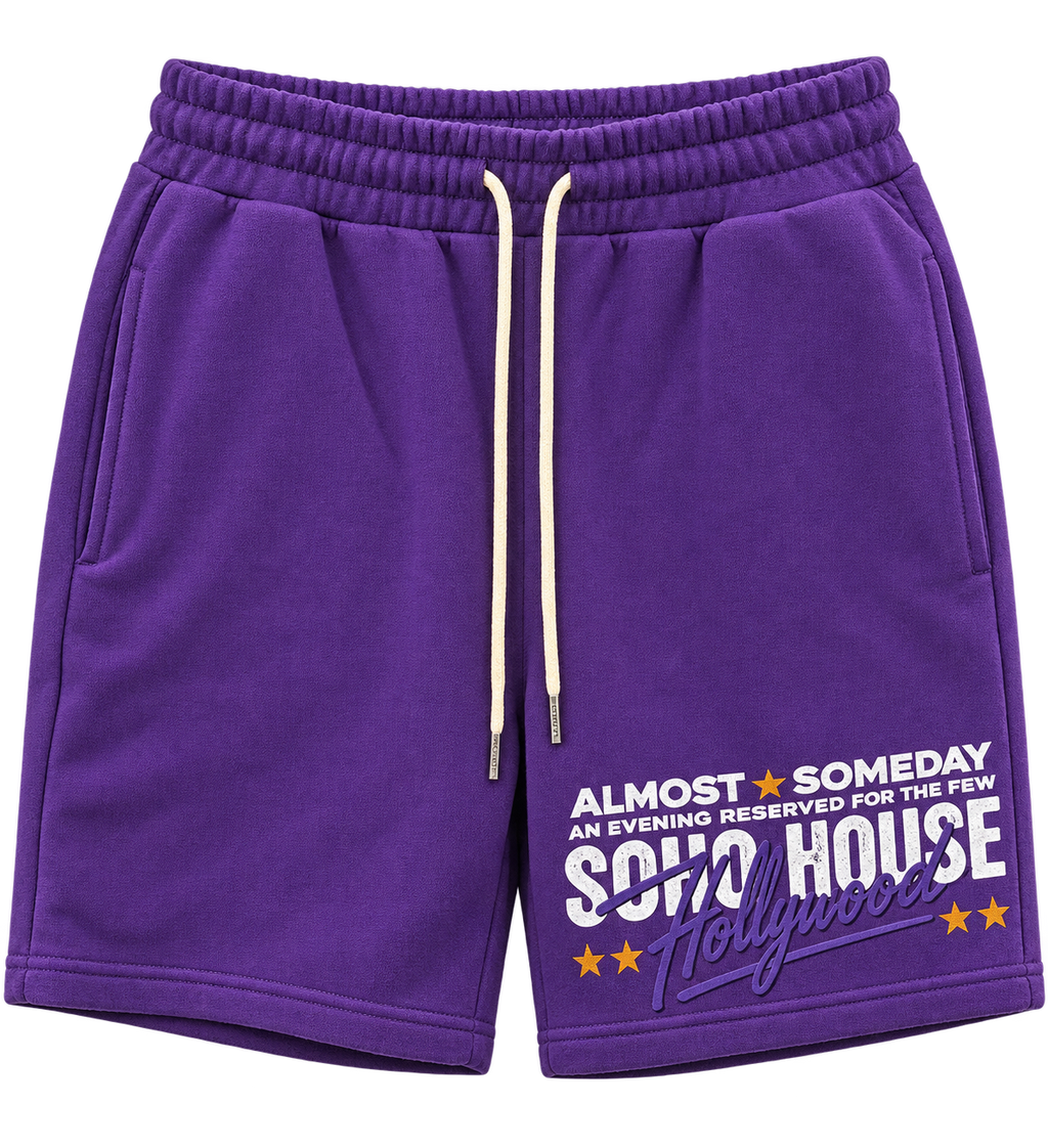 ALSO SoHo Fleece Shorts Purple