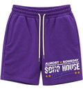 ALSO SoHo Fleece Shorts Purple