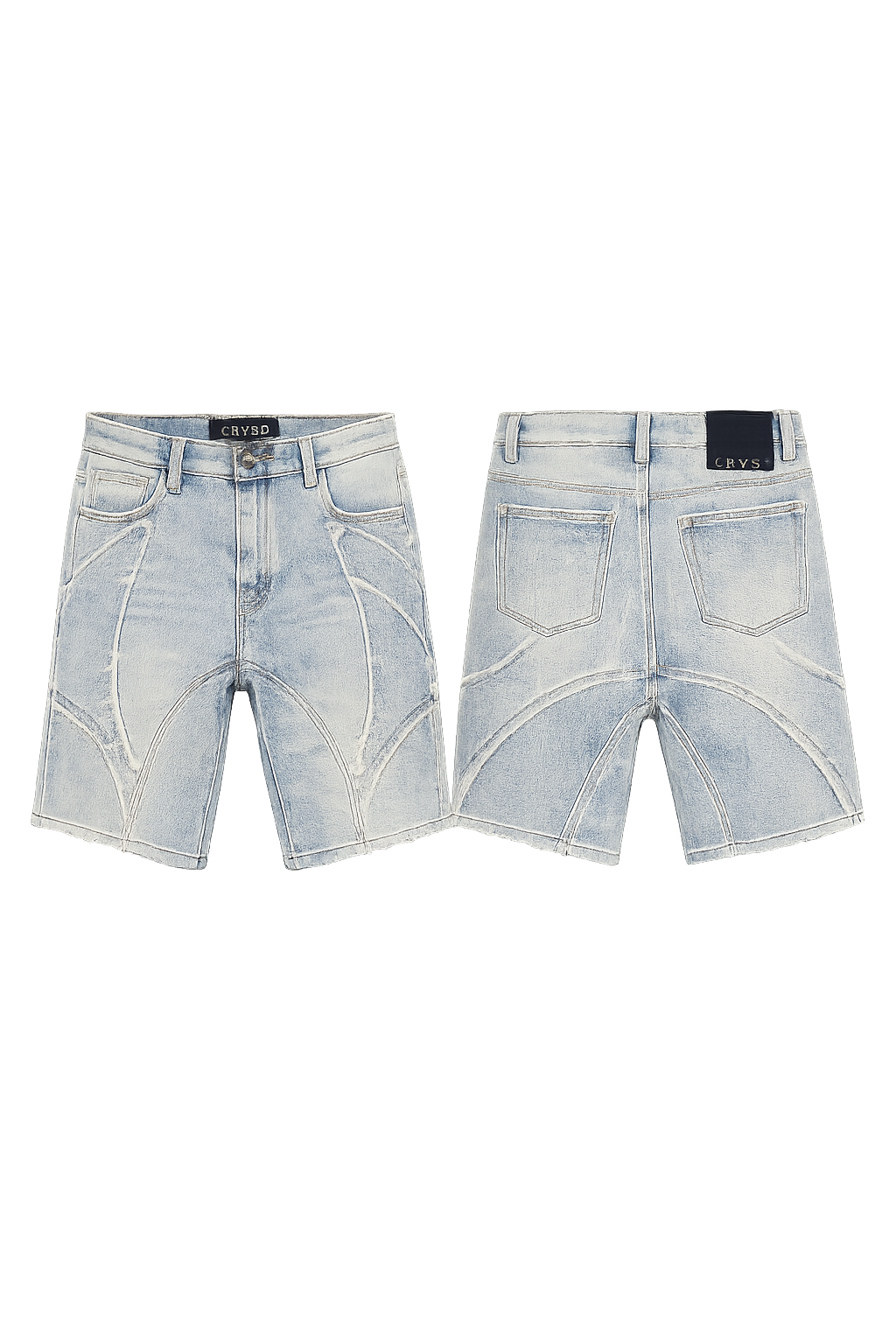 Crysp Rigged Shorts Blue