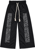 Forever Situated Nylon Track Pants Blk