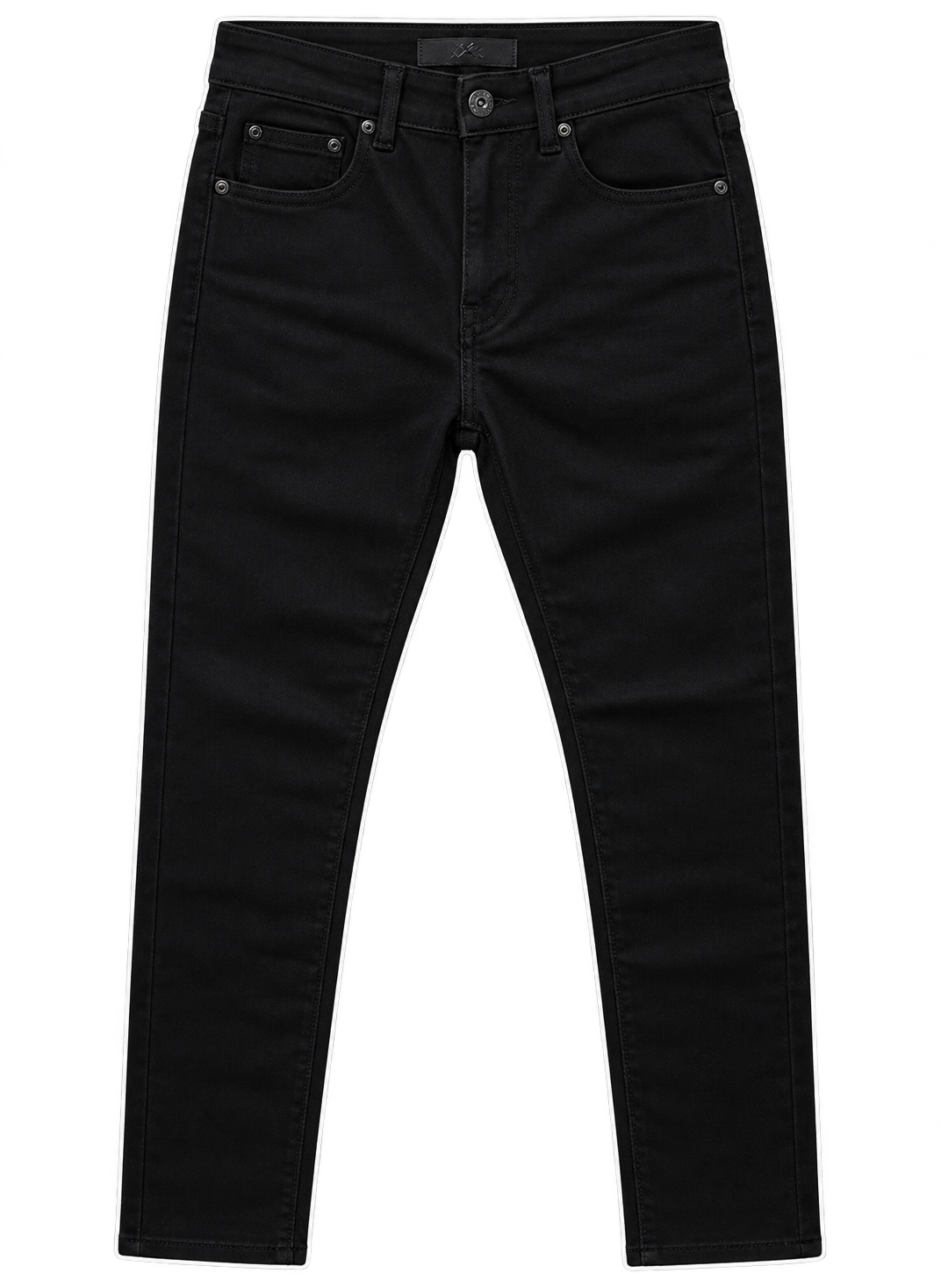 KDNK Rip & Repair Jeans Black