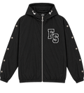 Forever Situated Nylon Track Jacket Blk