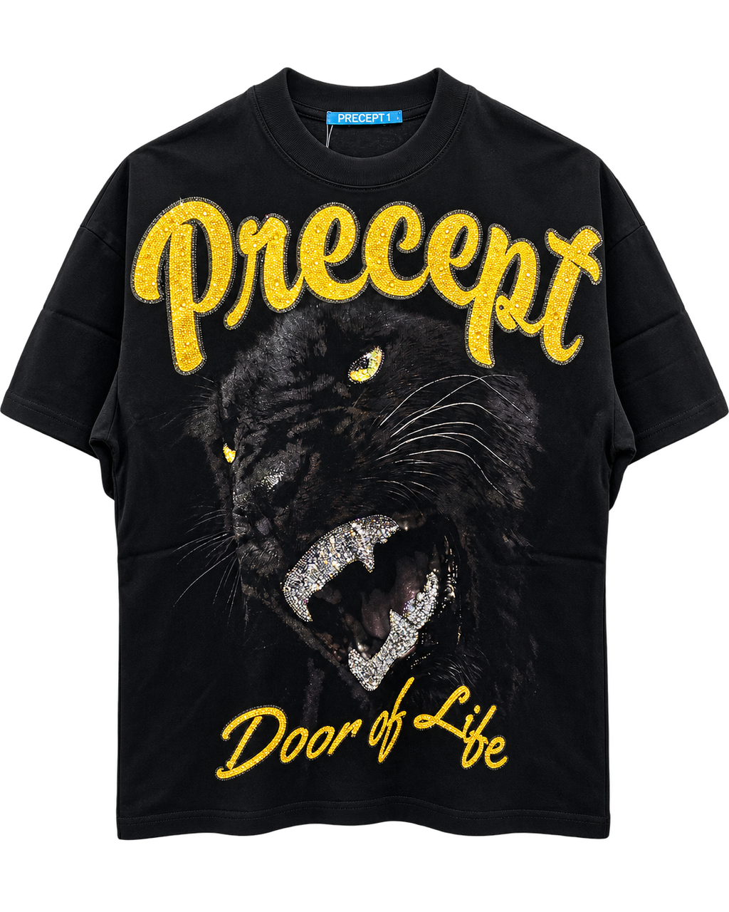Precept Diamond Jaws Tee Blk