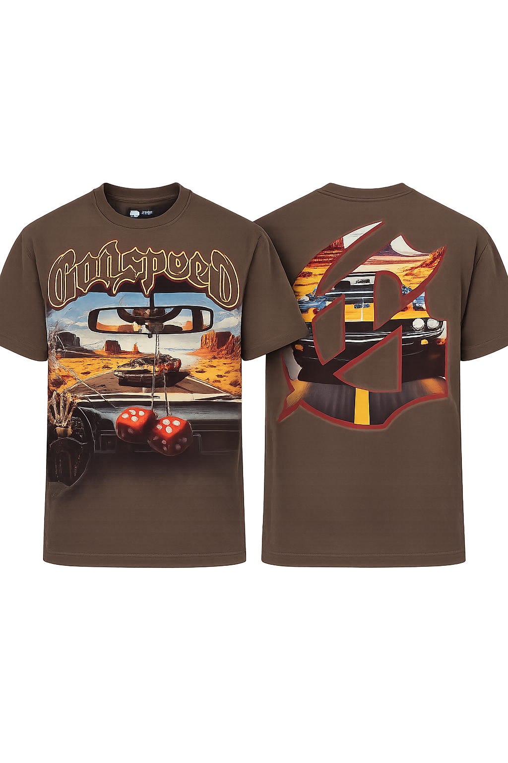 Godspeed Brown On The Run Tee