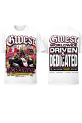 G West Worldwide Championship Tee White