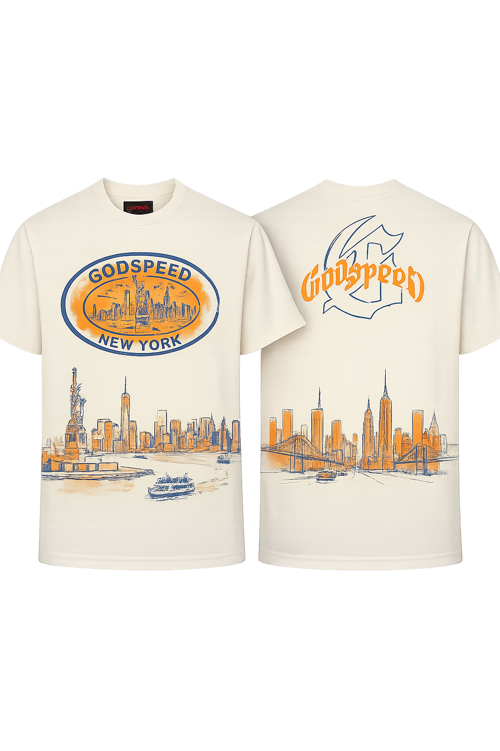 Godspeed NY Skyline Tee
