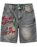 Campus Friday Denim Jort Sand