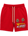 ALSO Drive Thru Fleece Shorts Red
