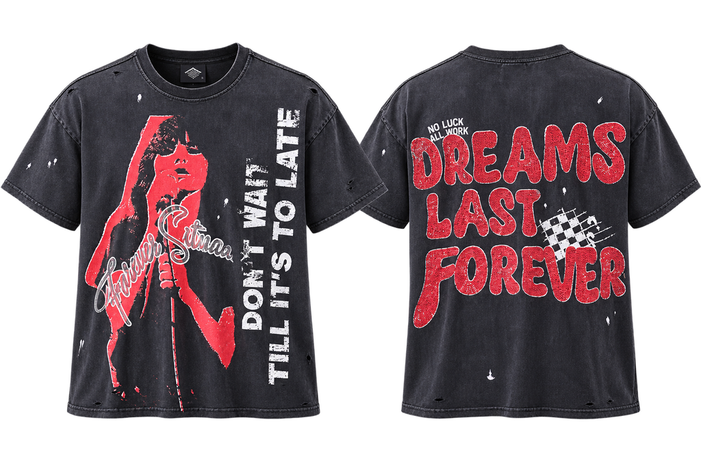 Forever Situated Don't Wait Tee Blk