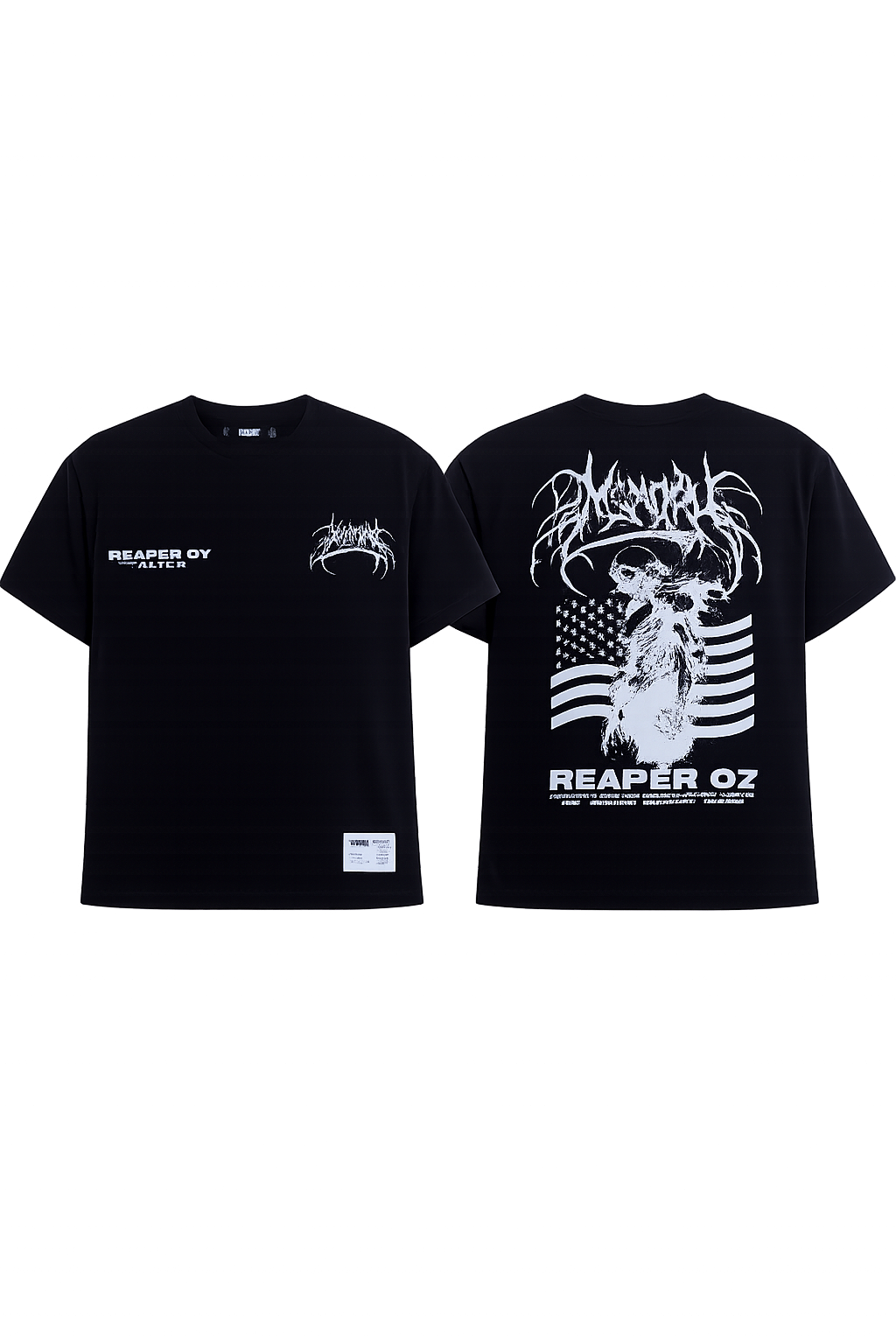 Memory Lane Reaper 07 Tee Blk