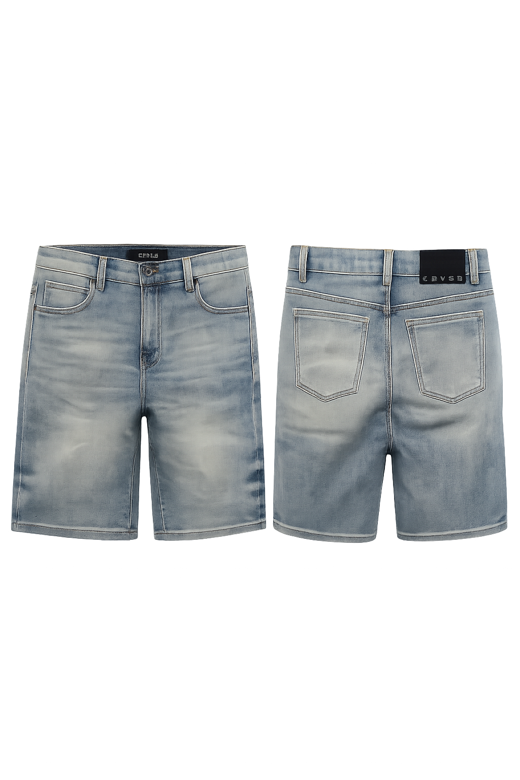 Crysp Cena Shorts Lt Blue