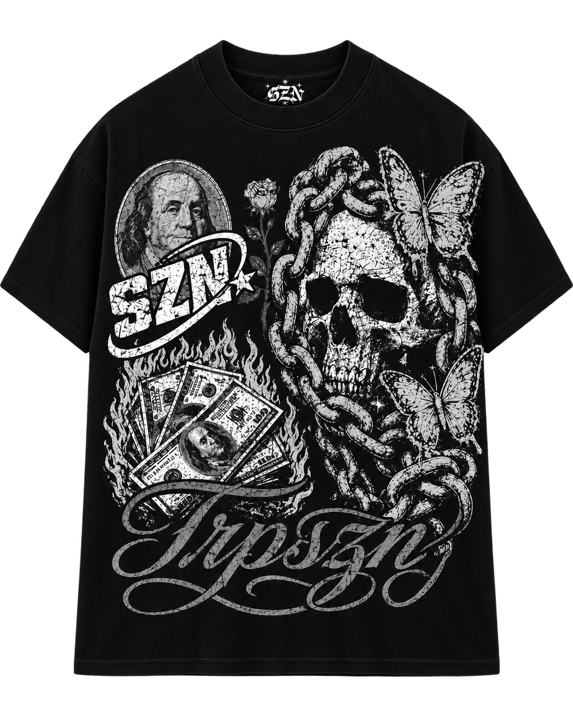 SZN Hypnotized Tee Blk