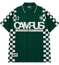 Campus Checkered Jacquard Shirt Green