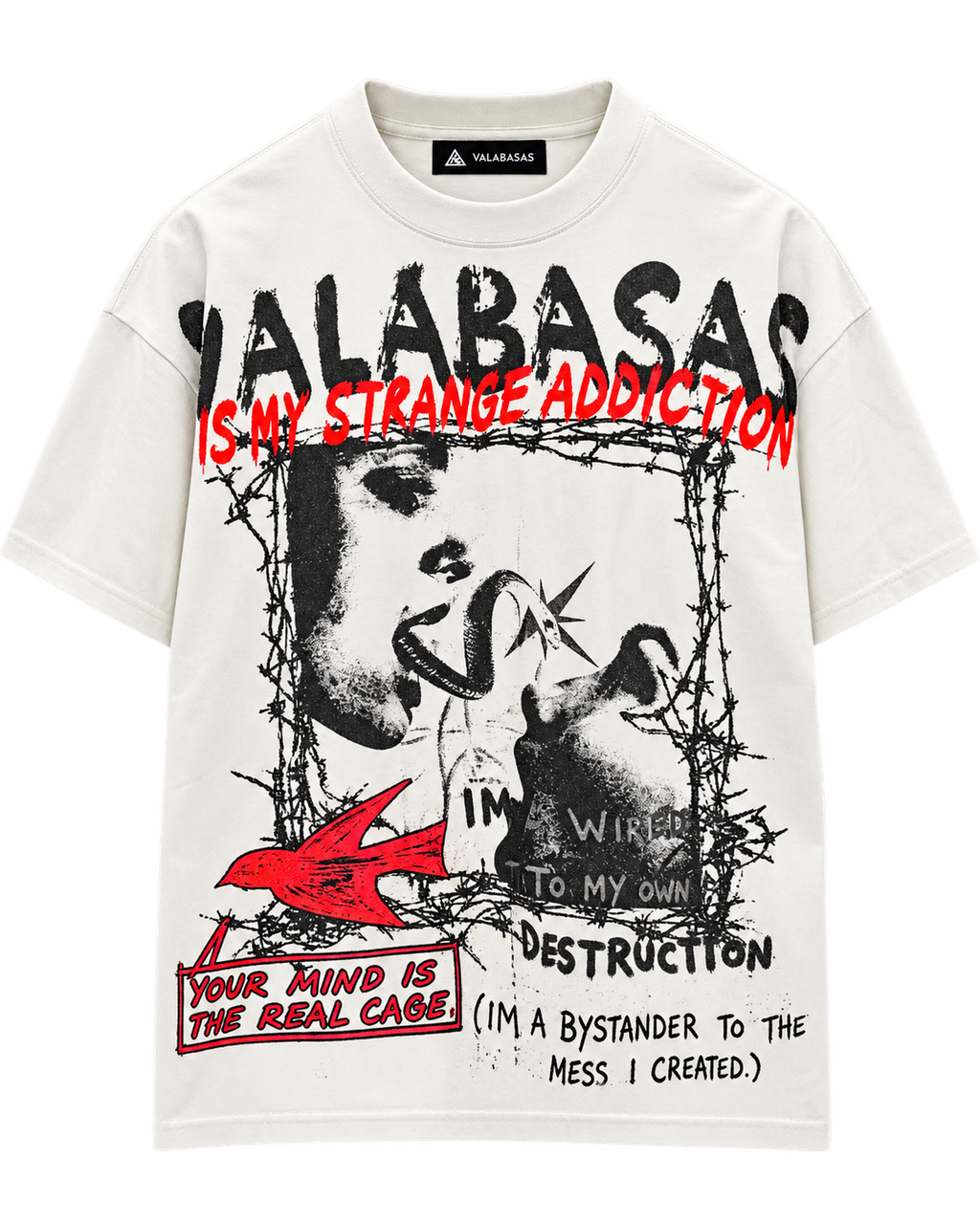 Valabasas Bystander Tee White