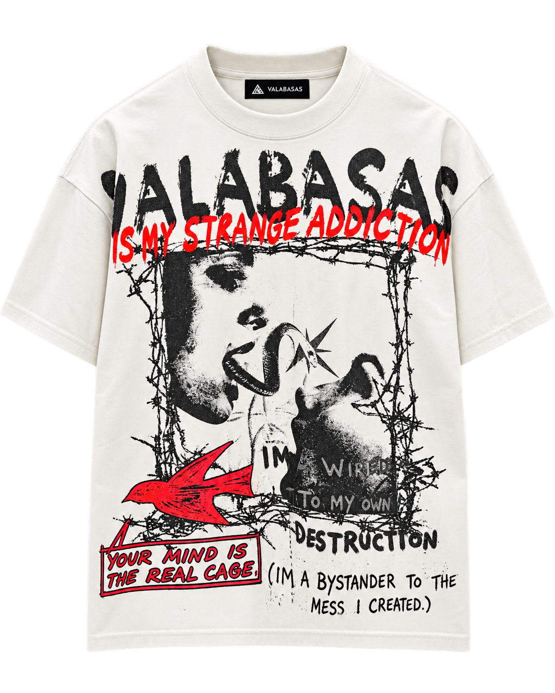 Valabasas Bystander Tee White