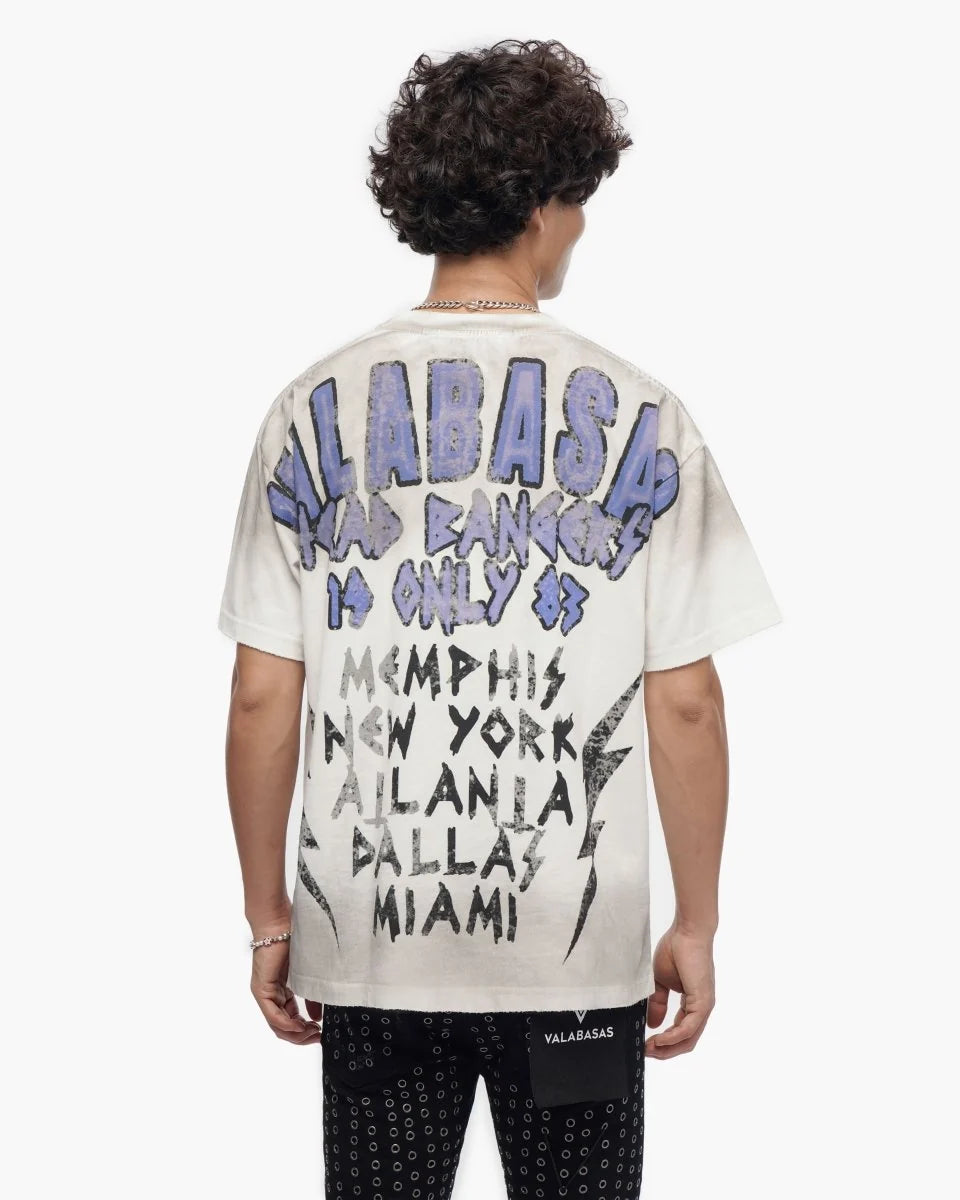 Valabasas Head Bangers Tee White