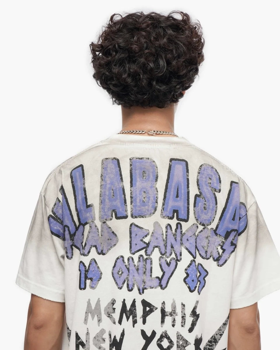 Valabasas Head Bangers Tee White