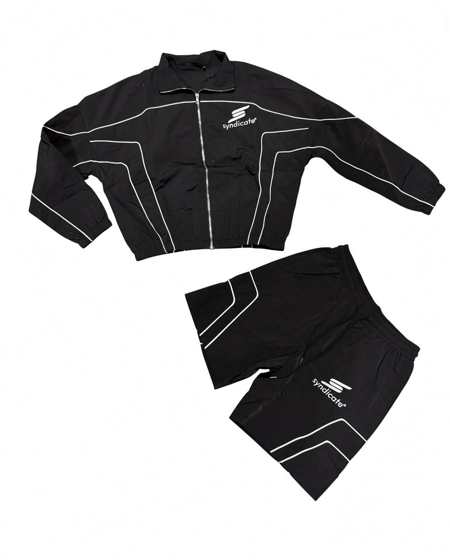 Syndicate Nylon 2 Black Short Set