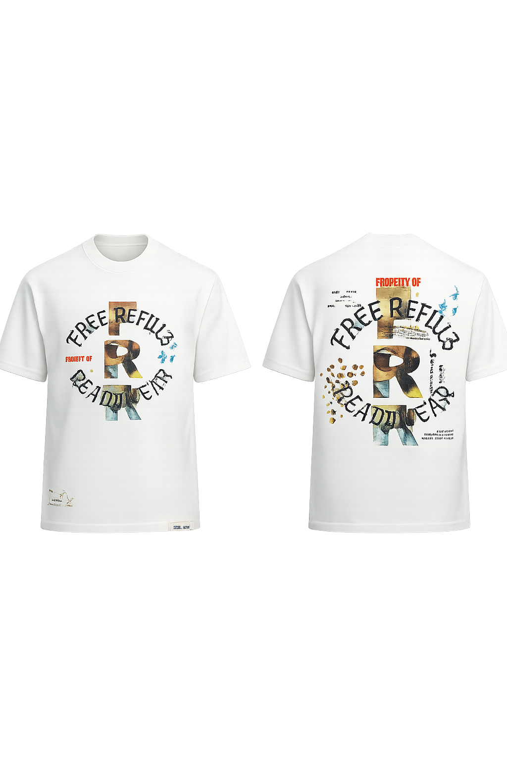 Free Refills Property Tee Off Wht